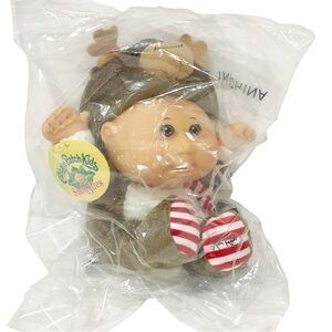 Christmas Cabbage Patch Kids Snugglies 2009 REINDEER Holiday Jakks Pacific Plush